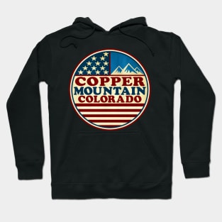 Ski Copper Mountain Colorado Skiing Hoodie